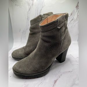 Biala Gray soft suede boots size 36